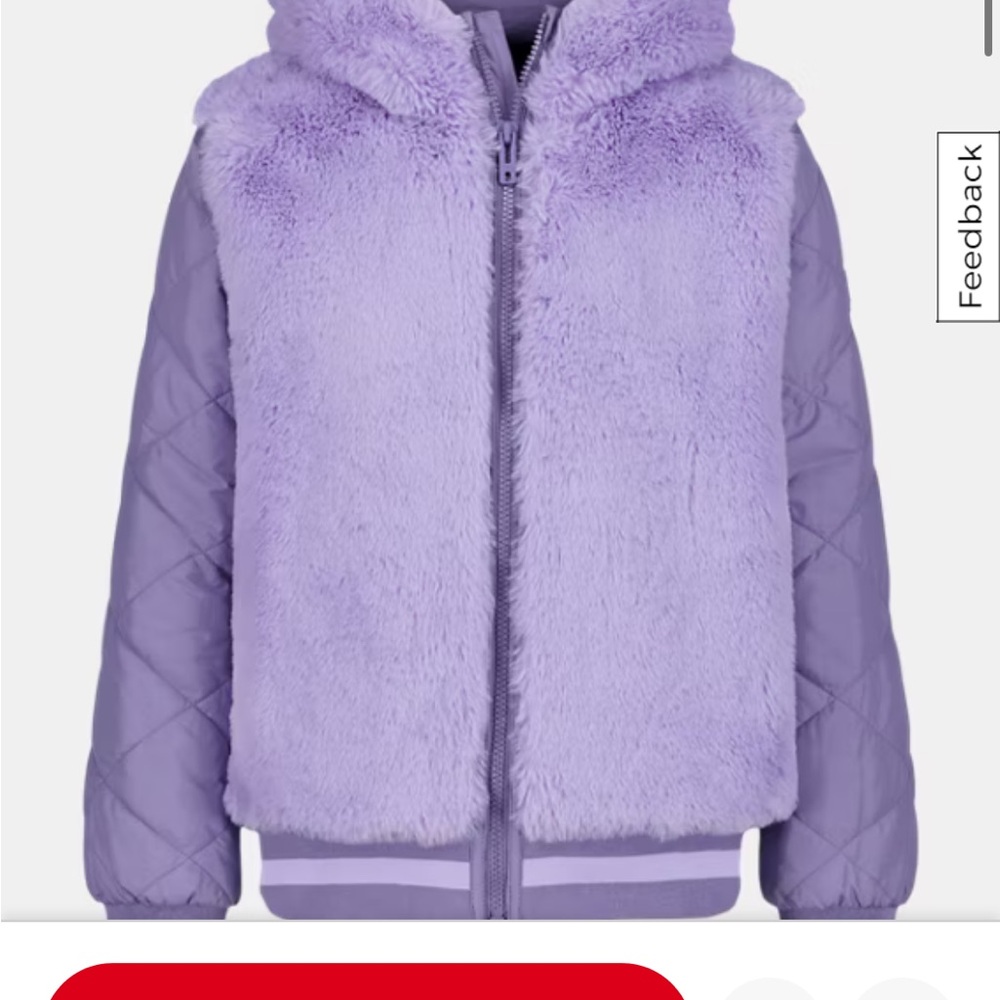 Under Armour Kids Lavender Puffer Jacket